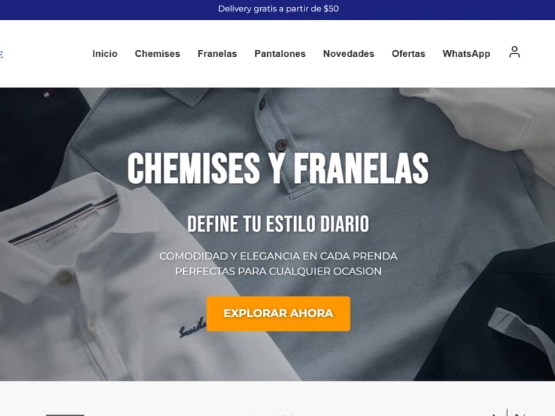Noblesse Store — E-commerce de Moda Masculina