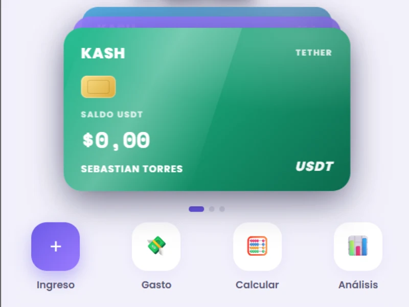 KASH — App de Control Financiero Multi-Moneda